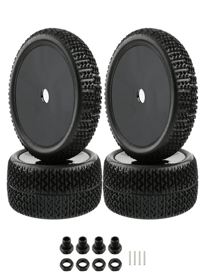 Rchobbytop 4pcs 17mm Tires and Hard Dish Wheels with Drive Hex Adapters for 1/8 Buggy RC Racing Car Kyosho Tamiya Redcat HPI Traxxas AE Losi TLR HSP 94762 94081 - Image 2